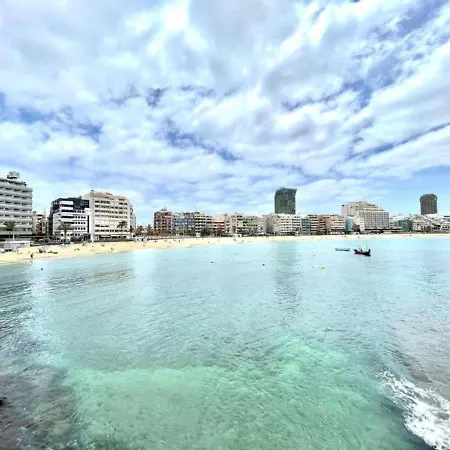 Apartment Family Room, Wifi, With Direct Access To Las Canteras Beach