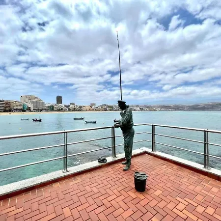 Apartment Family Room, Wifi, With Direct Access To Las Canteras Beach Las Palmas de Gran Canaria